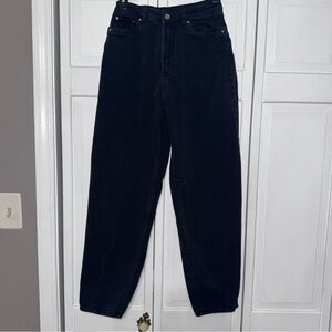 Black Denim barrel Jeans